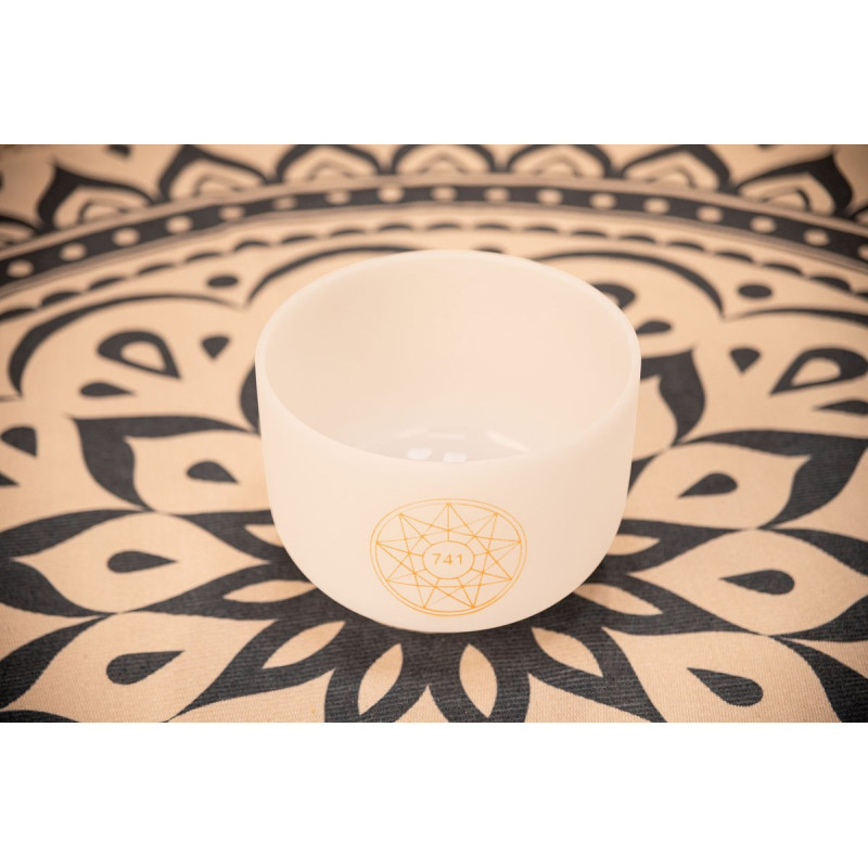 Meinl Sonic Energy SOLCSB10-741 Solfeggio Crystal Singing Bowl 10