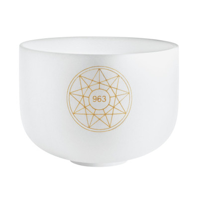 Meinl Sonic Energy SOLCSB10-963 Solfeggio Crystal Singing Bowl 10