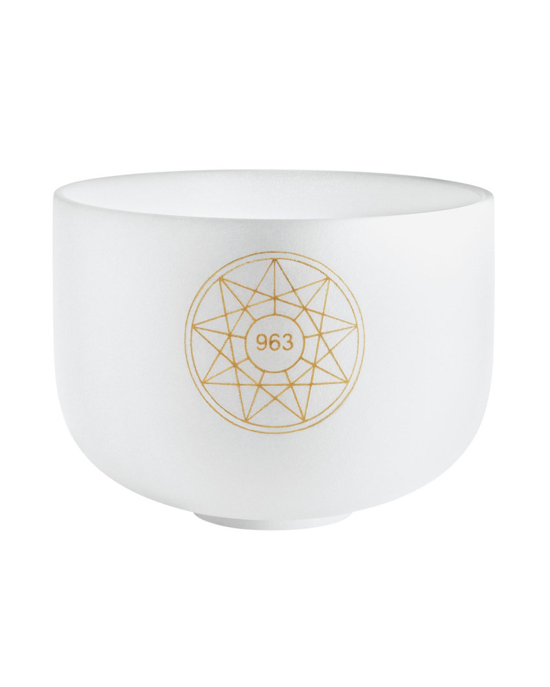 Meinl Sonic Energy SOLCSB10-963 Solfeggio Crystal Singing Bowl 10