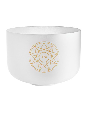 Meinl Sonic Energy SOLCSB12-174 Solfeggio Crystal Singing Bowl 12