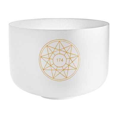 Meinl Sonic Energy SOLCSB12-174 Solfeggio Crystal Singing Bowl 12
