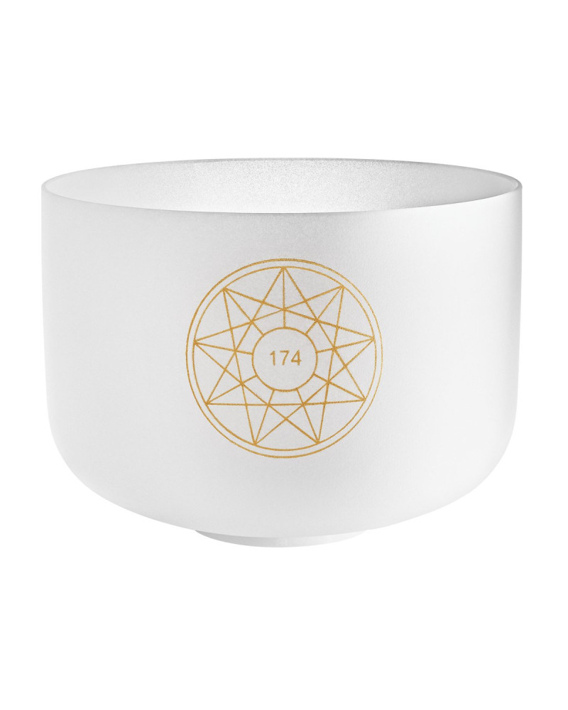 Meinl Sonic Energy SOLCSB12-174 Solfeggio Crystal Singing Bowl 12