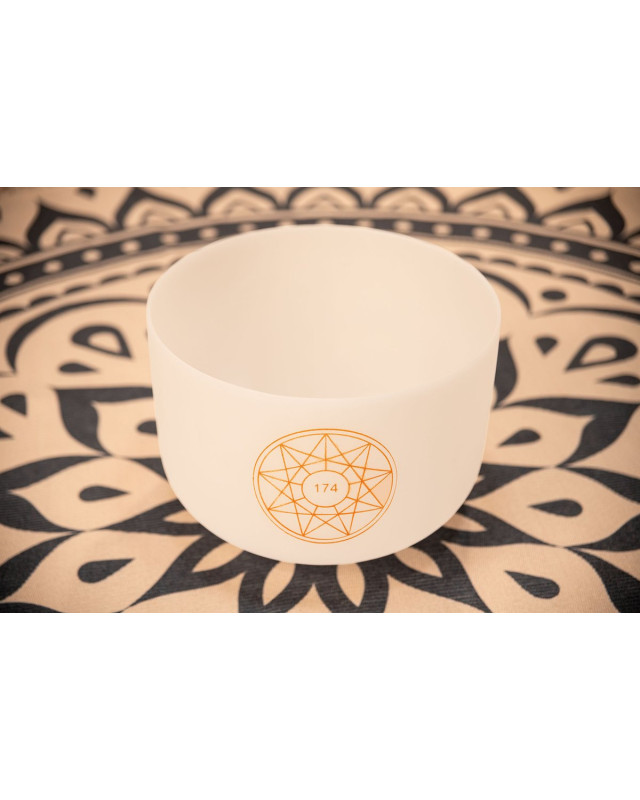 Meinl Sonic Energy SOLCSB12-174 Solfeggio Crystal Singing Bowl 12