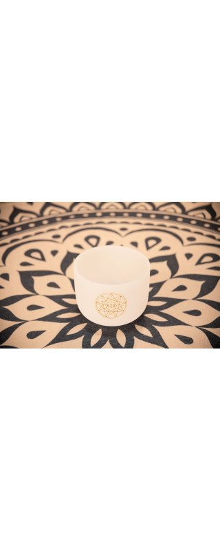 Meinl Sonic Energy SOLCSB8-528 Solfeggio Crystal Singing Bowl 8