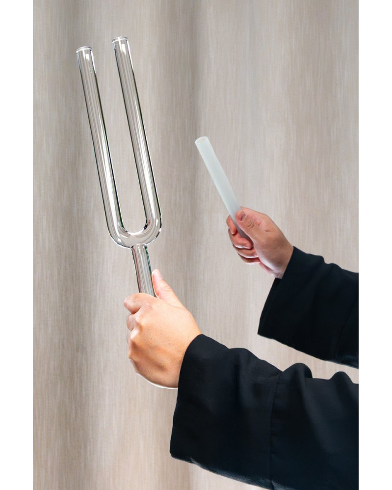 Meinl Sonic Energy TCMCTFSET 2-piece TCM Crystal Tuning Fork Yin & Yang Set