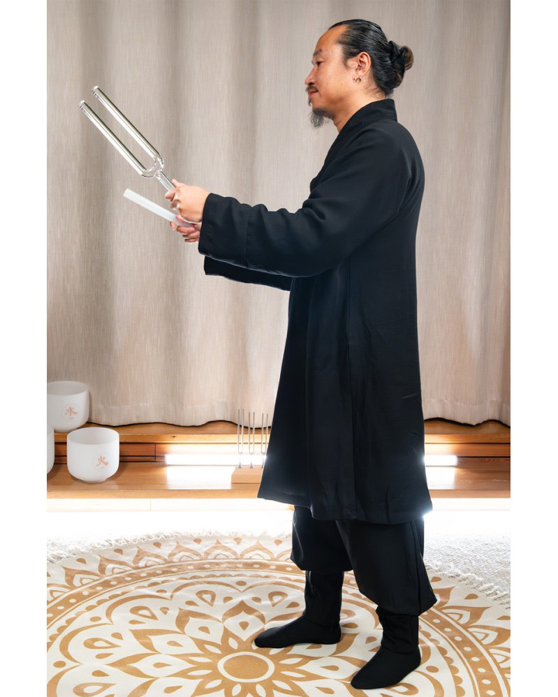 Meinl Sonic Energy TCMCTFSET 2-piece TCM Crystal Tuning Fork Yin & Yang Set