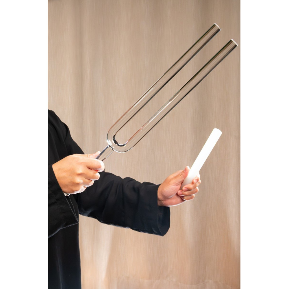 Meinl Sonic Energy TCMCTFSET 2-piece TCM Crystal Tuning Fork Yin & Yang Set