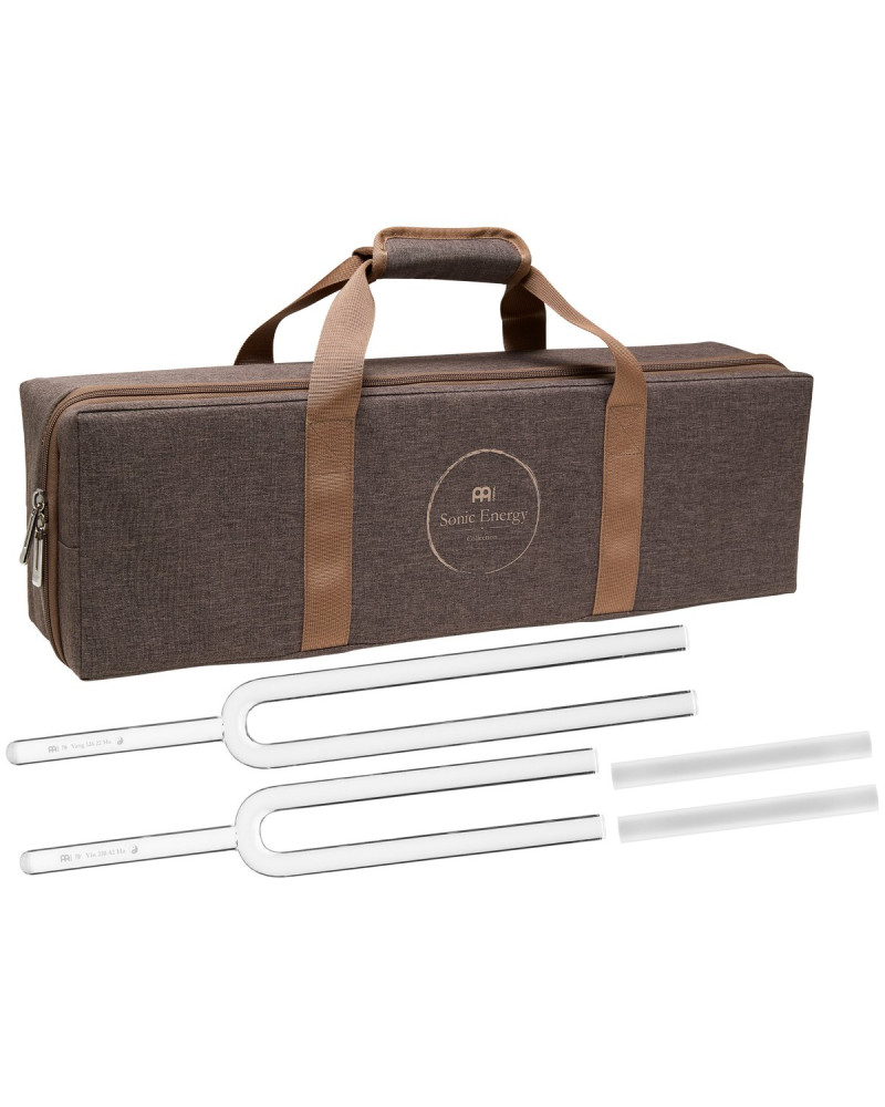 Meinl Sonic Energy TCMCTFSET 2-piece TCM Crystal Tuning Fork Yin & Yang Set