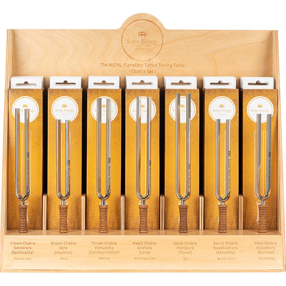 Meinl Sonic Energy TF-DISPLAY Tuning Fork Display - Chakra-Set