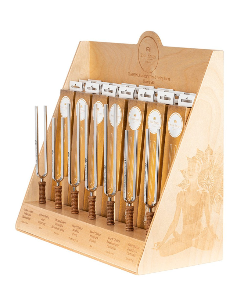 Meinl Sonic Energy TF-DISPLAY Tuning Fork Display - Chakra-Set