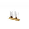 Meinl Sonic Energy TF-SET-CHA-7 Planetary Tuned Tuning Forks - Chakra Set - Content: 7 Tuning Forks, inlcuding Stand