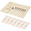 Meinl Sonic Energy TF-SET-CHA-R Tuning Fork Chakra Set, incl. Rollup Bag & Tuning Fork Vibration Foot
