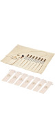 Meinl Sonic Energy TF-SET-CHA-R Tuning Fork Chakra Set, incl. Rollup Bag & Tuning Fork Vibration Foot