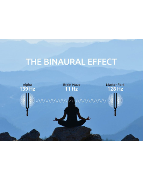 Meinl Sonic Energy TTF-ALPHA Binaural Therapy Tuning Fork, Alpha 139 Hz