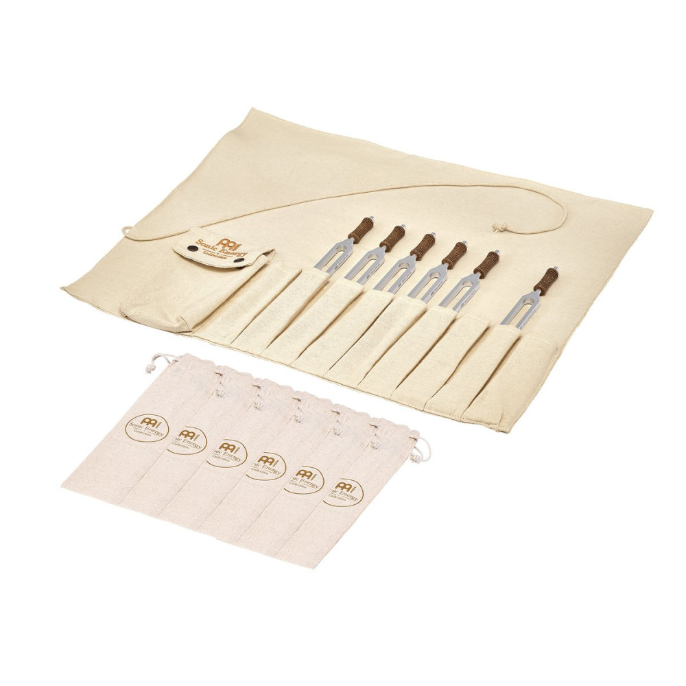 Meinl Sonic Energy TTF-BT-SET-R 6-piece Binaural Therapy Tuning Fork Set