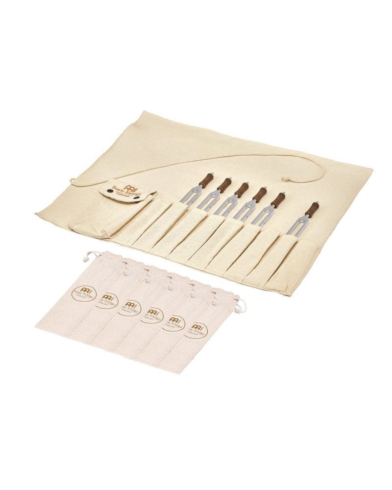 Meinl Sonic Energy TTF-BT-SET-R 6-piece Binaural Therapy Tuning Fork Set