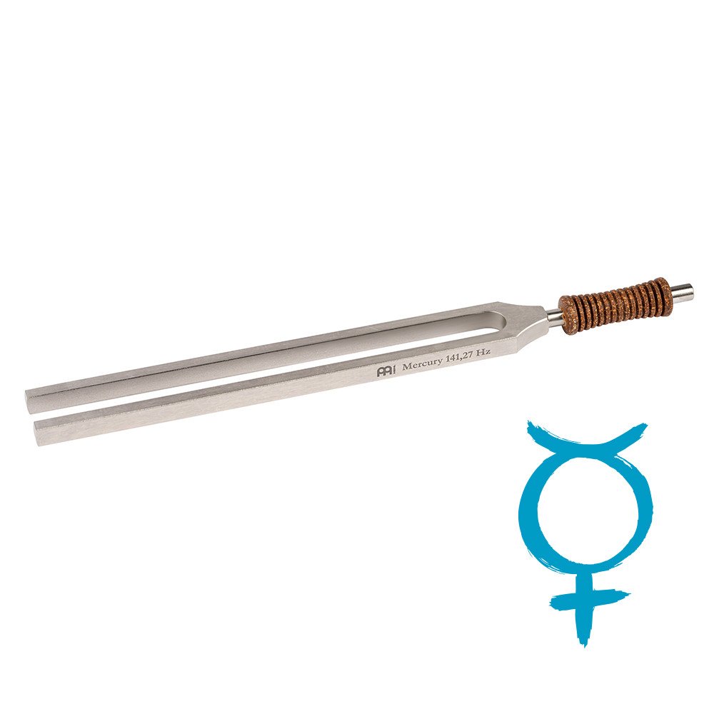 Meinl Sonic Energy TTF-ME Therapy Tuning Fork - Mercury - 141.27 Hz/C#3