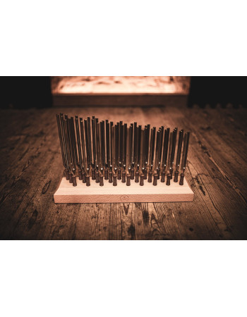 Meinl Sonic Energy TTF-SET-27 Planetary Tuned Therapy Tuning Fork Set - 27 pcs.