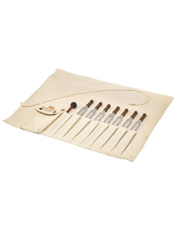 Meinl Sonic Energy TTF-TCM-SET-R 7-piece TCM Therapy Tuning Fork Set