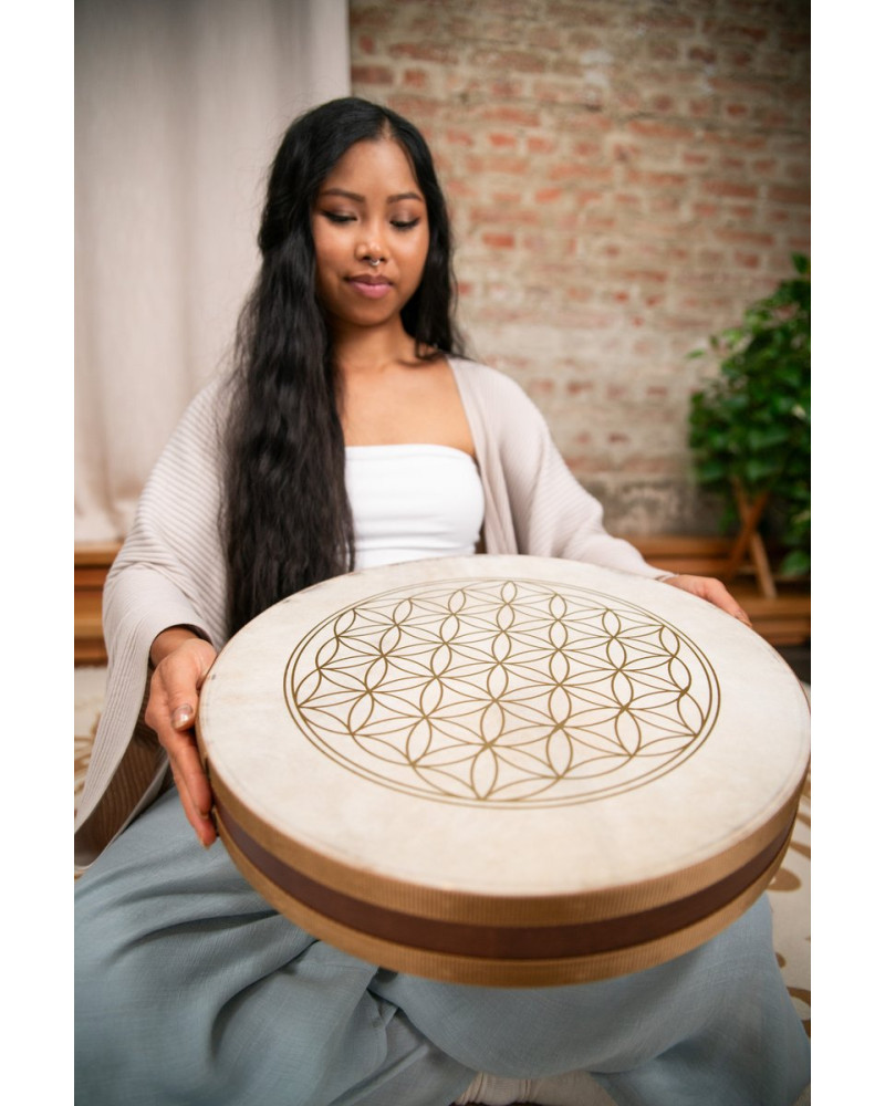 Meinl Sonic Energy WD16FOL Flower of Life Wave Drum 16