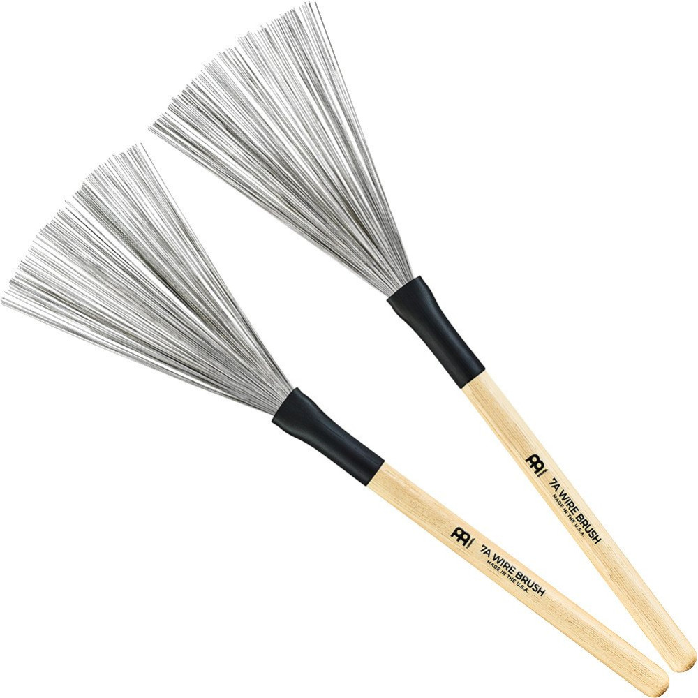 MEINL Stick & Brush - 7A Fixed Wire Brush