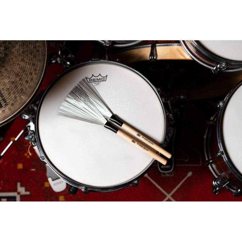 MEINL Stick & Brush - 7A Fixed Wire Brush