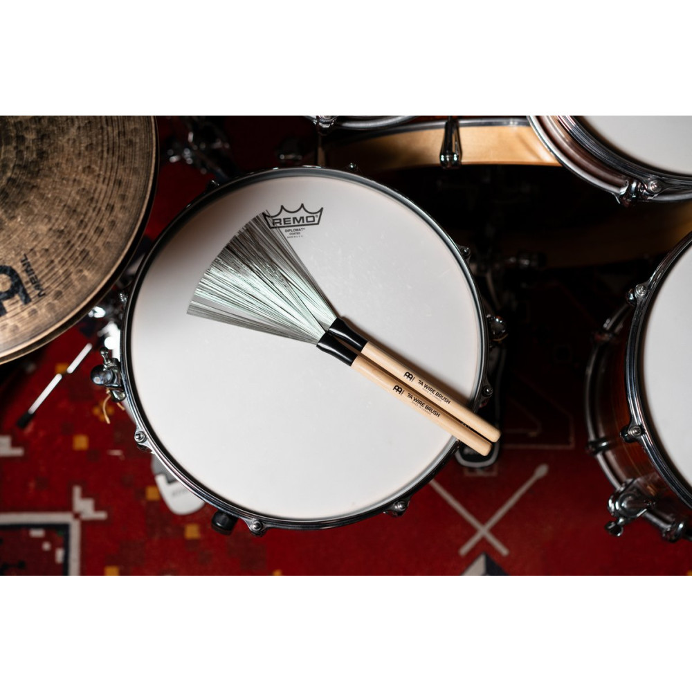 MEINL Stick & Brush - 7A Fixed Wire Brush