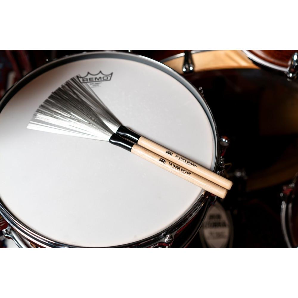 MEINL Stick & Brush - 7A Fixed Wire Brush