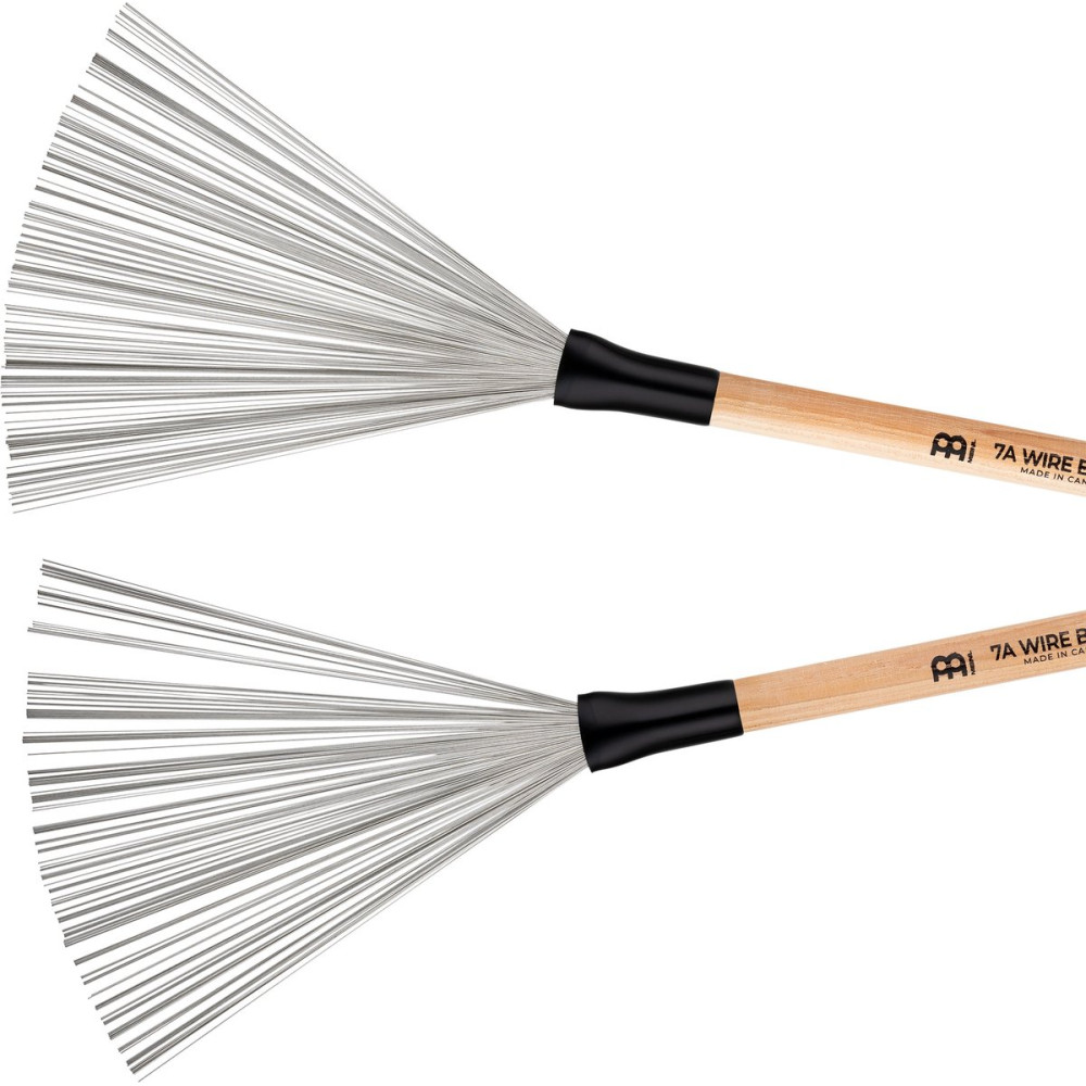 MEINL Stick & Brush - 7A Fixed Wire Brush