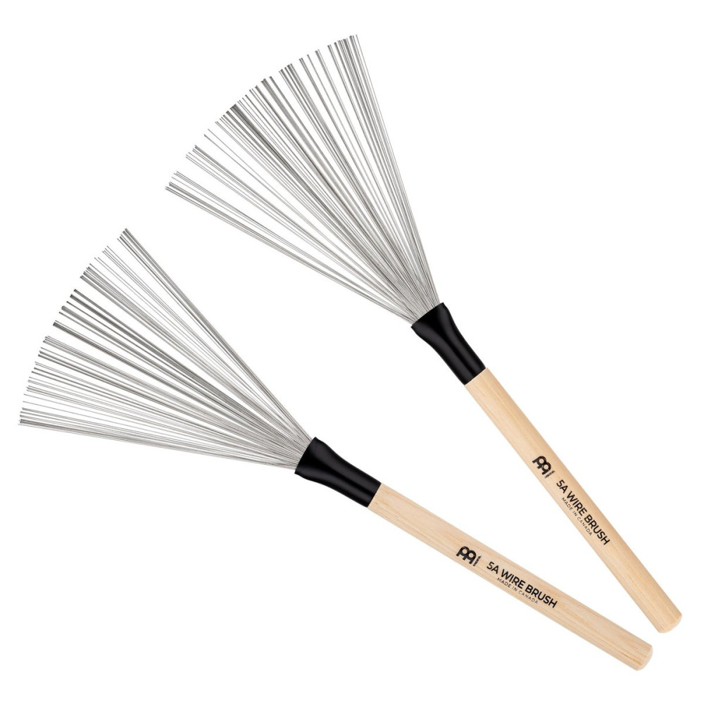 MEINL Stick & Brush - 5A Fixed Wire Brush