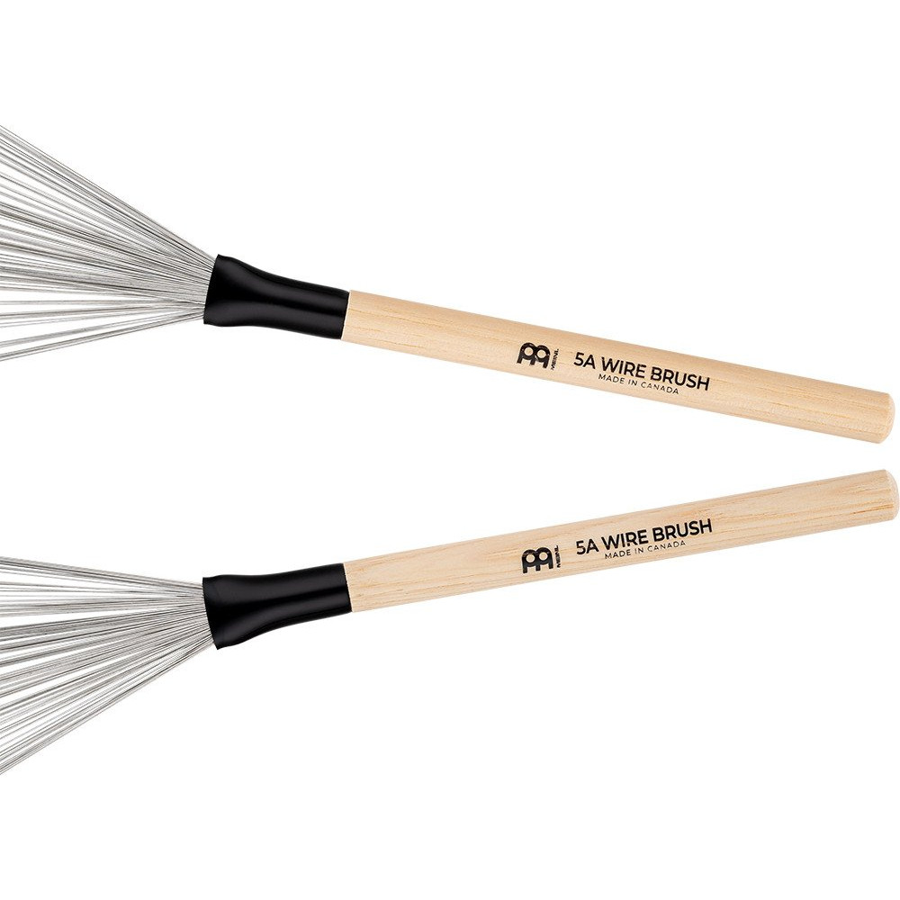 MEINL Stick & Brush - 5A Fixed Wire Brush