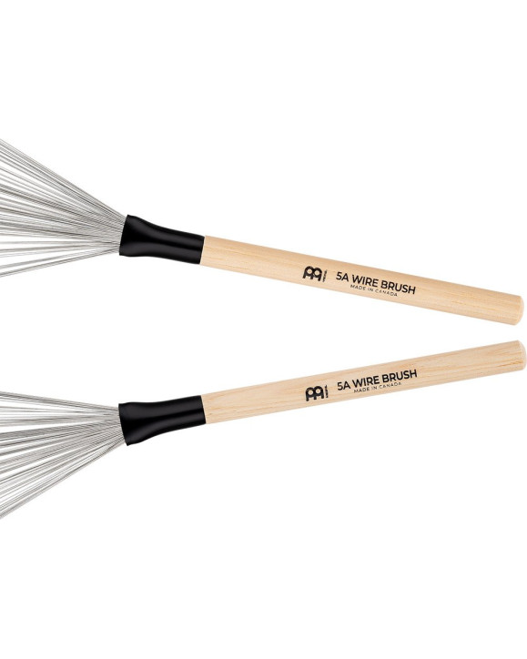MEINL Stick & Brush - 5A Fixed Wire Brush