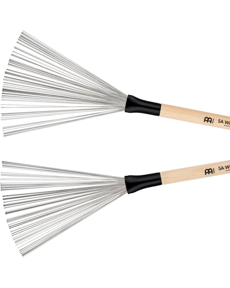 MEINL Stick & Brush - 5A Fixed Wire Brush