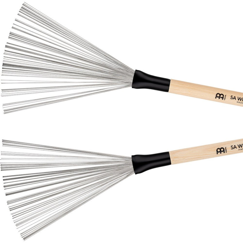 MEINL Stick & Brush - 5A Fixed Wire Brush