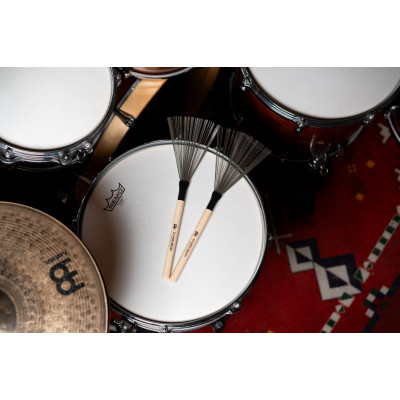 MEINL Stick & Brush - 5A Fixed Wire Brush