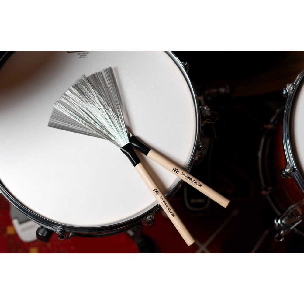 MEINL Stick & Brush - 5A Fixed Wire Brush