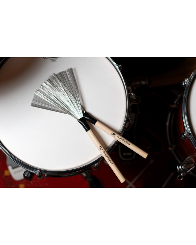 MEINL Stick & Brush - 5A Fixed Wire Brush