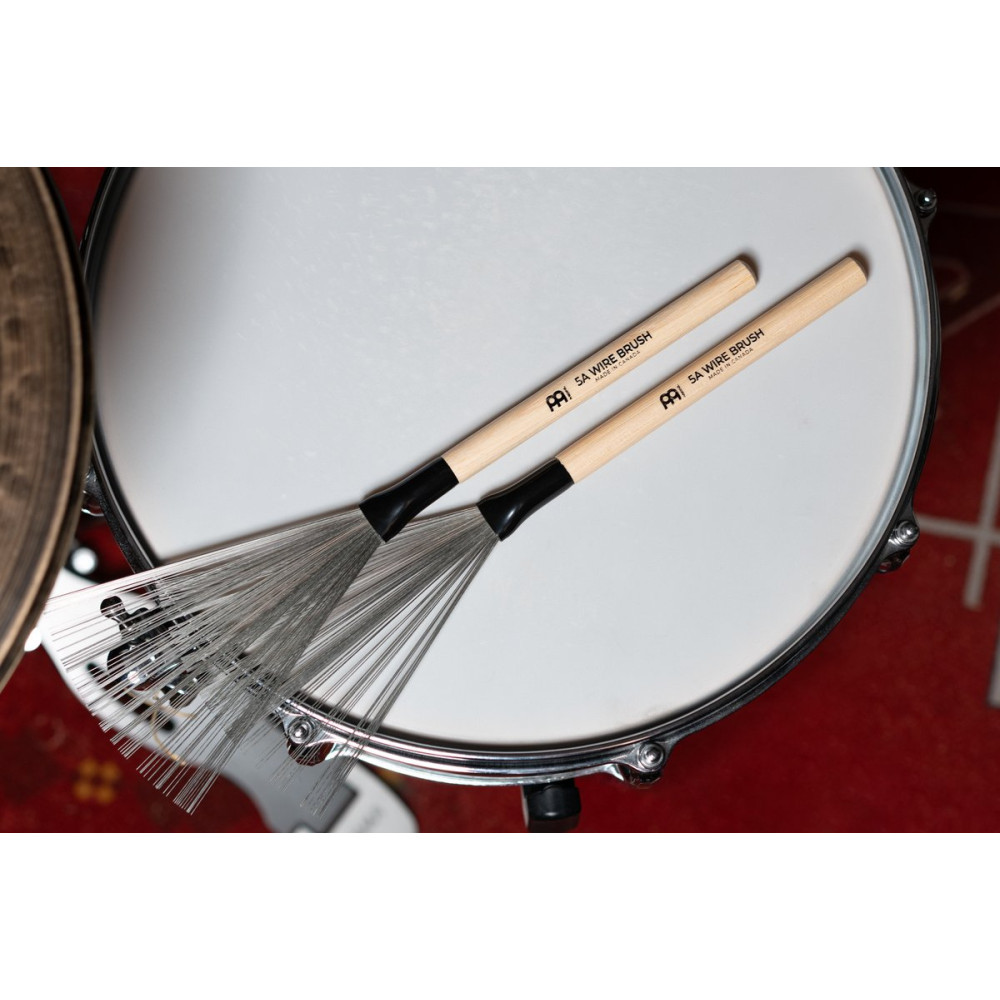MEINL Stick & Brush - 5A Fixed Wire Brush