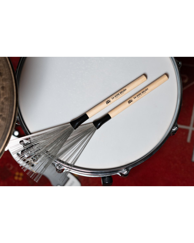 MEINL Stick & Brush - 5A Fixed Wire Brush