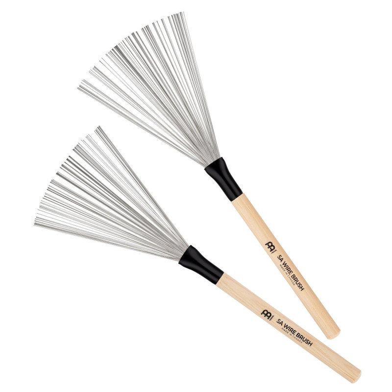 MEINL Stick & Brush - 5A Fixed Wire Brush