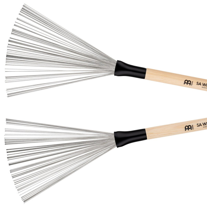 MEINL Stick & Brush - 5A Fixed Wire Brush