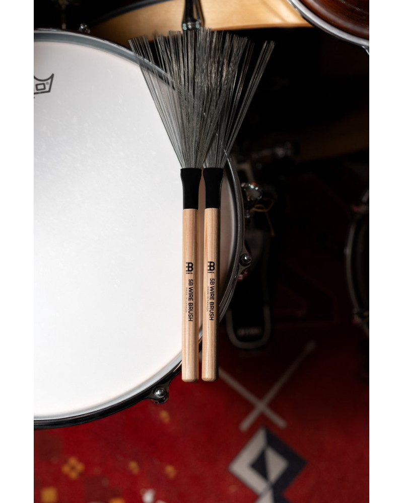 MEINL Stick & Brush - 5B Fixed Wire Brush