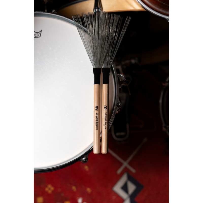 MEINL Stick & Brush - 5B Fixed Wire Brush