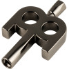 MEINL Stick & Brush Kinetic Key - Nickel Plated Black