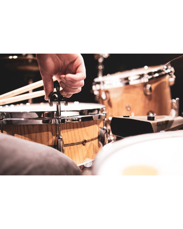 MEINL Stick & Brush Kinetic Key - Nickel Plated Black