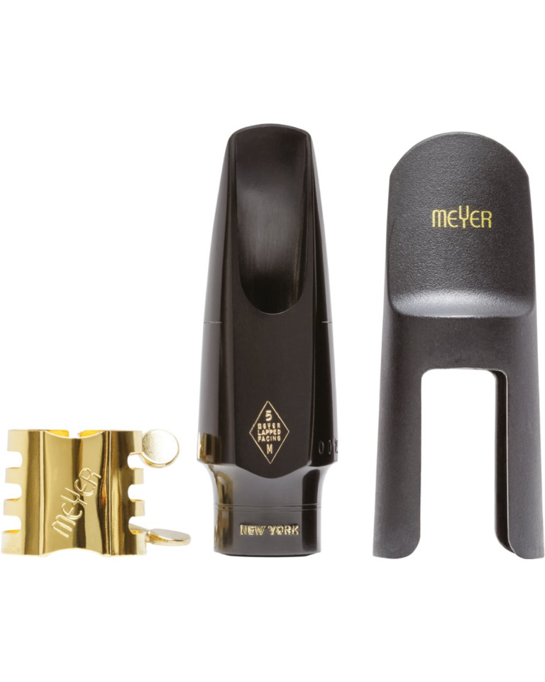 Meyer BA2NY8M Mouthpiece, New York, Alto saxophone, Rubber, #8M