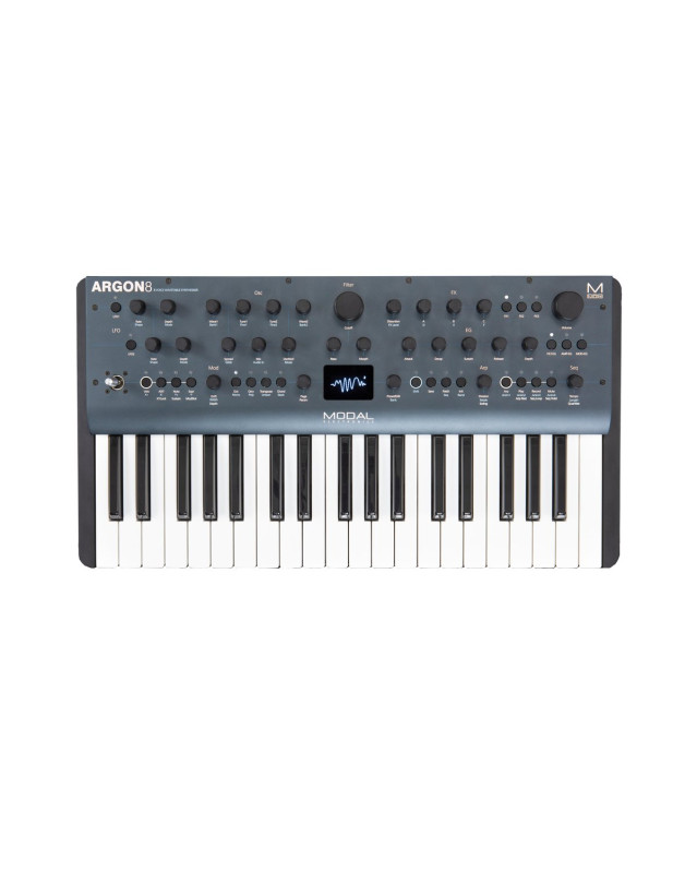 Modal MDARGON8 Synthesiser, digital, ARGON8, wavetable, 37 keys, 8 voices