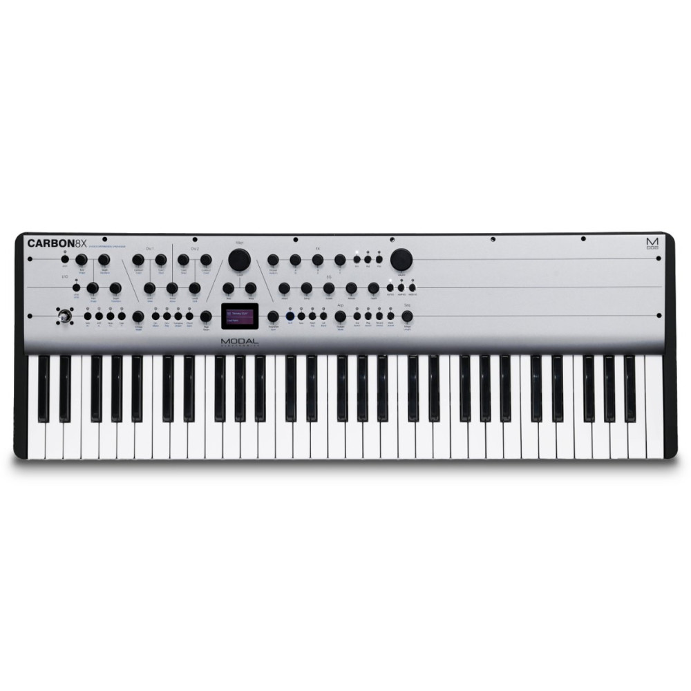 Modal MDCARBON8X Synthesizer, digital, CARBON8X,Advanced Experimental, 61 keys, 8 voices