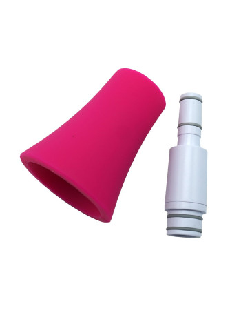 Nuvo NU515SWPK Kit, “Straighten Your jSax”, white/pink, straight