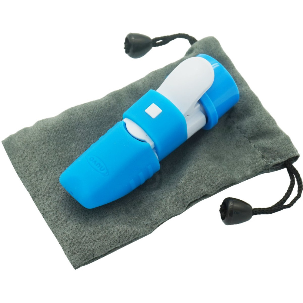 Nuvo NUA160MPBL Mouthpiece, DooD 2.0/Clarinéo 2.0, white-blue